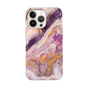 Biologisch abbaubare Handyhülle iPhone 13 pro Pinkmarble — kompostierbar — Vorderseite