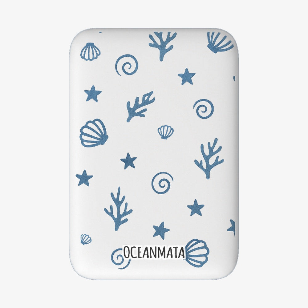 Powerbank MagSafe - "BlueCoralLife" - nachhaltig