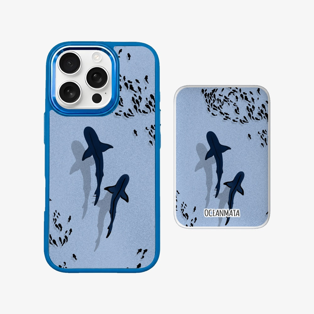 Powerbank MagSafe - "Into the blue" - nachhaltig