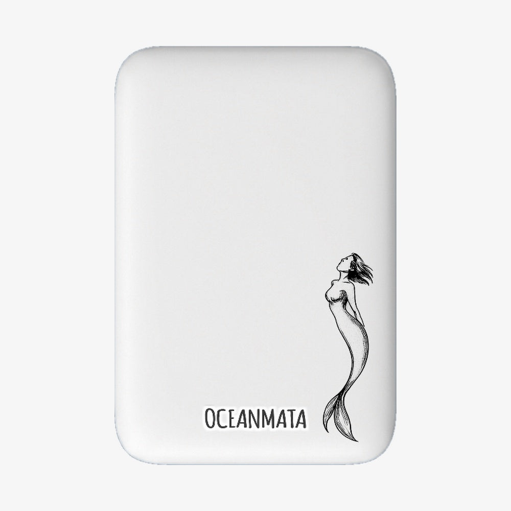 Powerbank MagSafe - "Mermaid" - nachhaltig
