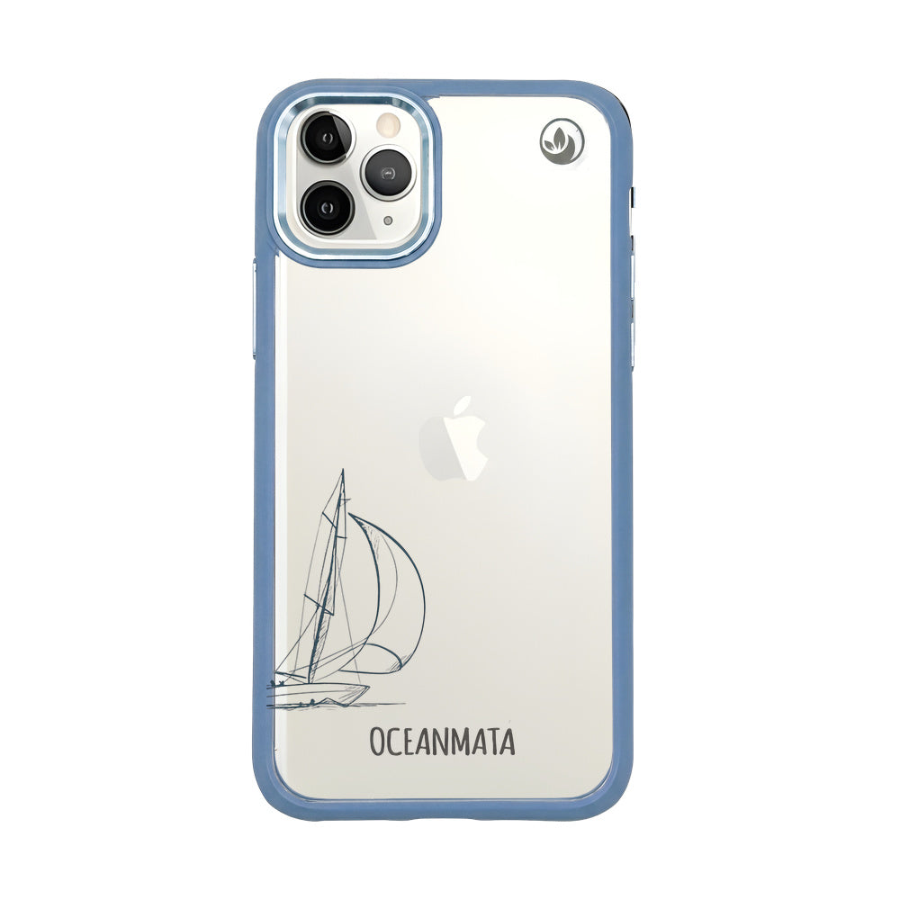 iPhone 11 pro Hülle - Lineart Wal - "Raumschot" - nachhaltig