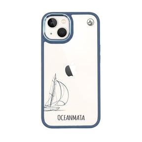 iPhone 13 Hülle - Lineart Wal - "Raumschot" - nachhaltig