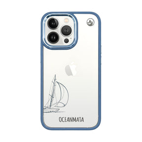 iPhone 13 pro Hülle - Lineart Wal - "Raumschot" - nachhaltig