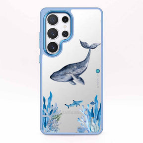Samsung S24+ Hülle - Meer blau - "Ocean" - nachhaltig