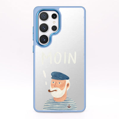 Samsung S25 Ultra Case - Navy blue - "East Frisian" - sustainable