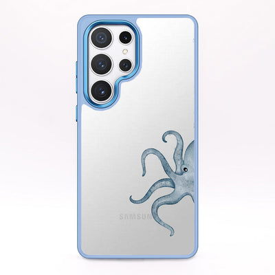 Samsung S24 Ultra Case - Octopus blue - "TentacleTheory" - sustainable