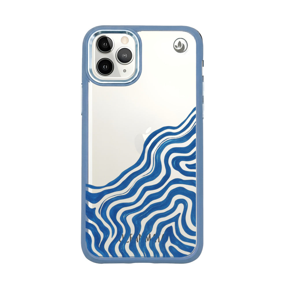 iPhone 11 pro Hülle - Welle abstrakt - "Summerwave" - nachhaltig