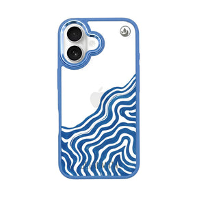iPhone 16 Hülle - Welle abstrakt - "Summerwave" - nachhaltig