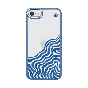iPhone SE/7/8 Hülle - Welle abstrakt - "Summerwave" - nachhaltig