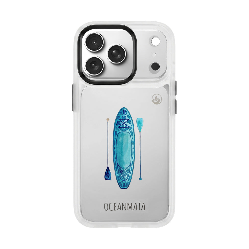 iPhone 18 Pro Max / 17 Pro Max Hülle - Stand Up Paddle - "supclub" - nachhaltig