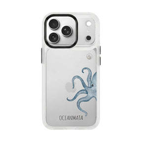 iPhone 17 pro Hülle - Oktopus blau - "TentacleTheory" - nachhaltig
