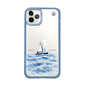 Nachhaltige Handyhülle iPhone 11 pro Towardsthehorizon aus Ocean Plastic — Vorderseite