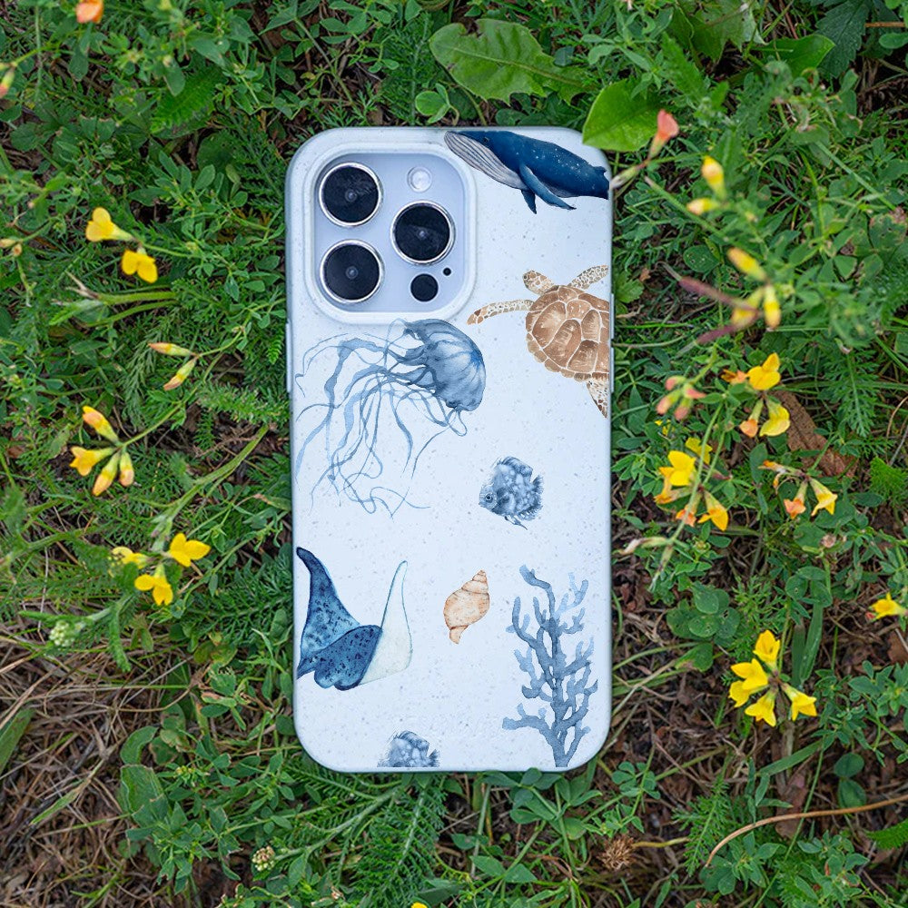 Biologisch abbaubare Handyhülle iPhone 17 Turtleandfriends — kompostierbar — Bonus