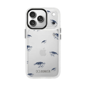 Nachhaltige Handyhülle iPhone 17 pro max Turtlino aus Ocean Plastic — Vorderseite