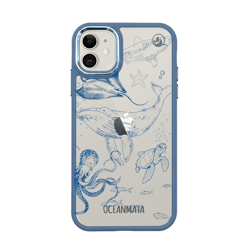 iPhone 11 Hülle - Wal blau - "WhaleLife" nachhaltig
