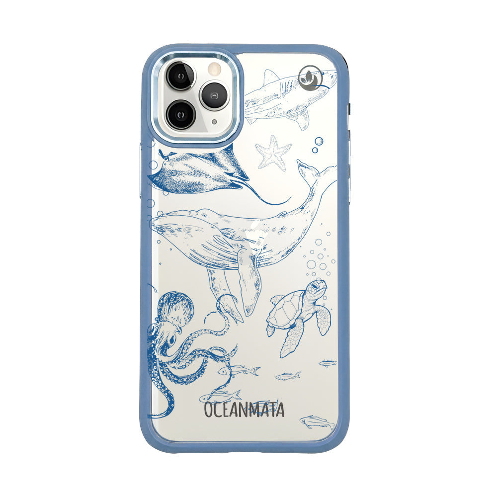 iPhone 11 pro max Hülle - Wal blau - "WhaleLife" - nachhaltig