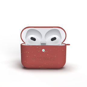 nachhaltige Apple AirPod Case 3 Gen. "CORAL" - Hülle - rot