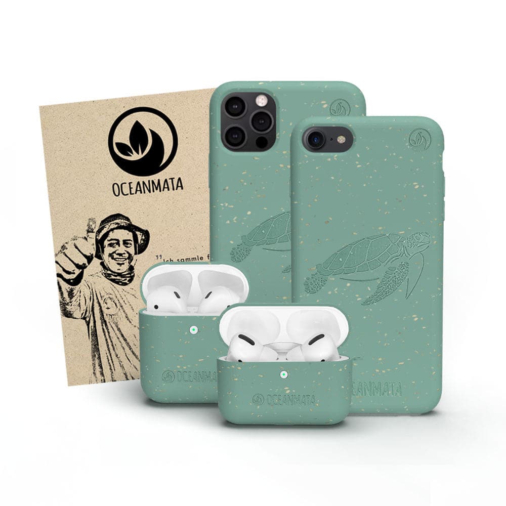 Samsung S24 Hülle grün - "TURTLE" - nachhaltig